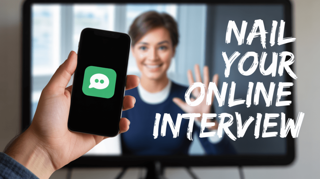 DEJA DE cometer estos errores en las entrevistas de trabajo en&nbsp;línea